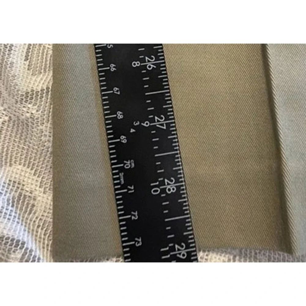 Croft & Barrow Classic Flat Front Beige Khakis 34”x 29” Chinos